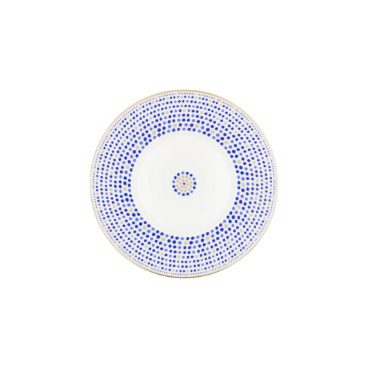 Robert Haviland & C. Parlon Villa Toscana | Dessert Plate: Fine Limoges porcelain with central geometric motif and smooth, glazed finish, perfect for desserts or refined starters | Tableware & Serveware / Plates | 2Jour Concierge, your luxury lifestyle shop