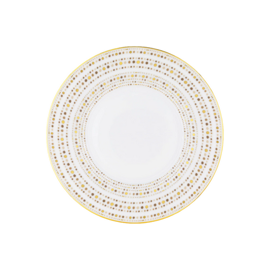 Robert Haviland & C. Parlon Villa Toscana | Dinner Plate: Fine Limoges porcelain with geometric border motif and smooth, glazed finish, ideal for serving main courses with modern refinement | Tableware & Serveware / Plates | 2Jour Concierge, your luxury lifestyle shop