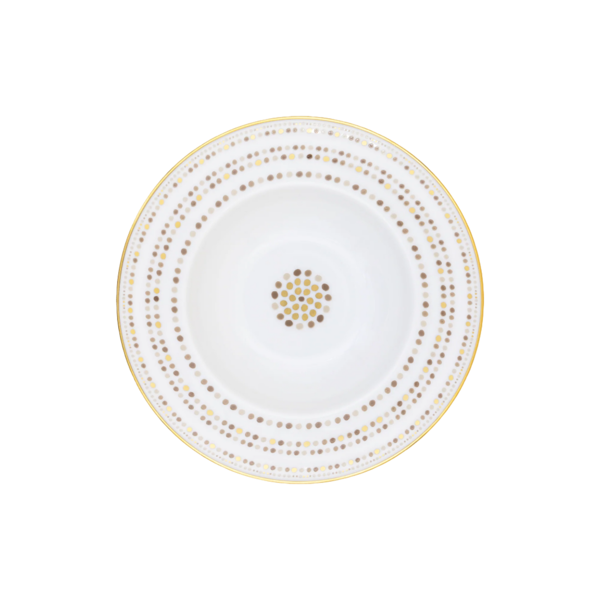 Robert Haviland & C. Parlon Villa Toscana | Spaghetti Plate: Fine Limoges porcelain with concentric geometric motif and smooth, glazed finish, ideal for pasta dishes and Mediterranean servings | Tableware & Serveware / Soup Plates | 2Jour Concierge, your luxury lifestyle shop