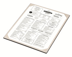 Tavola 1 Leather Menu Holder A4