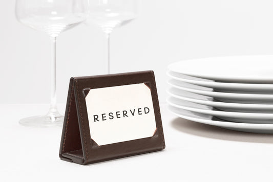 Giobagnara Aspen Rectangular Leather Placeholder With Magnetic Closing | Stylish and Practical Design | Magnetic Closure for Secure Holding | Perfect for Table Settings and Events | Explore a Range of Luxury Event Accessories at 2Jour Concierge, #1 luxury high-end gift & lifestyle shop