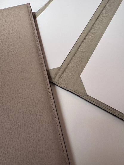 Leather-Covered Cocktail Menu Holder