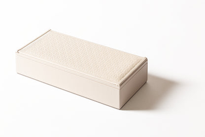 x Elie Saab Monogram Leather Trinket Box Rectangular
