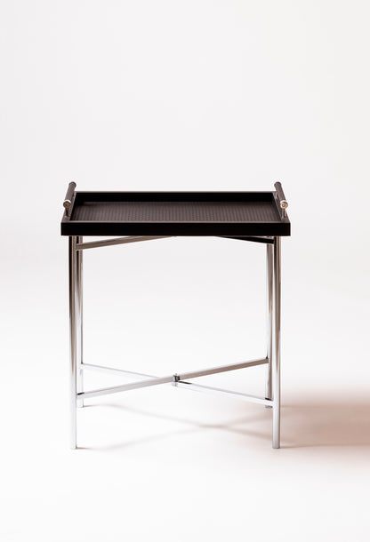 Giobagnara x Elie Saab Monogram Folding Side Table
Folding metal legs crafted for the large leather monogram tray by Giobagnara x Elie Saab | Features chrome metal legs for modern functionality and style | Furniture | 2Jour Concierge, your luxury lifestyle shop