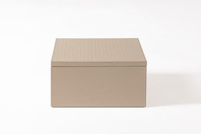 x Elie Saab Leather-Covered Biscuit Box