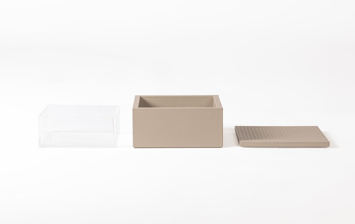 x Elie Saab Leather-Covered Biscuit Box
