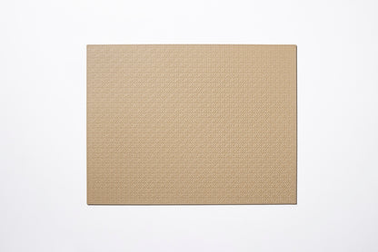 Giobagnara x Elie Saab Monogram Placemat | Leather placemat featuring the Elie Saab Monogram pattern | Tableware and Decor | 2Jour Concierge, your luxury lifestyle shop