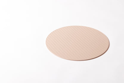 x Elie Saab Monogram Leather Placemat Round