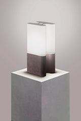x Francesco Balzano Ossicle Leather-covered Table Lamp L