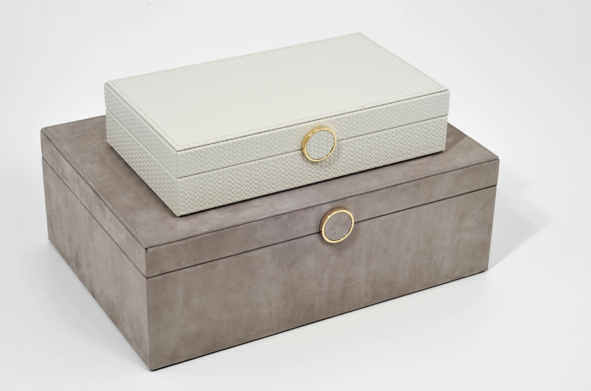 Pinetti Prestige Leather-Covered Wood Jewellery Box with Suede Lining | Stylish Jewelry Storage, Elegant Organizer & Gift Items | 2Jour Concierge, #1 luxury high-end gift & lifestyle shop