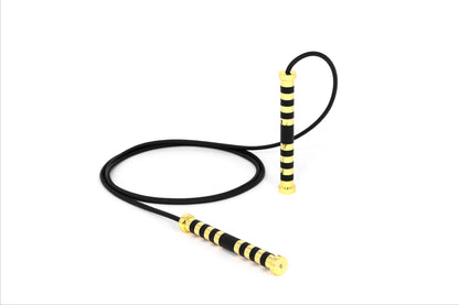 Pinetti Jumping Rope | Leather & Metal Handles: Calf leather rope with aluminum handles in chrome or shiny gold finish, adjustable up to 3 m | Wellness / Fitness Accessories | 2Jour Concierge, your luxury lifestyle shop | refined lifestyle, elegant fitness, luxury gym décor, boutique hotels, wellness interiors, yacht décor, office décor, hospitality décor