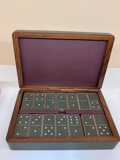 Giobagnara x Poltrona Frau Wooden Box Domino | 2Jour Concierge, #1 luxury high-end gift & lifestyle shop
