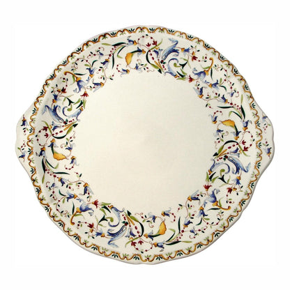 Toscana Faience Cake Platter