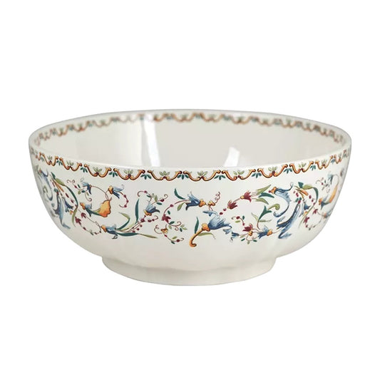 Gien Toscana open vegetable bowl | Part of the Toscana collection by Gien | Crafted in fine faïence at the Faïencerie de Gien in the Loire Valley | Made in France | Open vegetable bowl showcasing the classic Toscana motif and Gien’s renowned craftsmanship | Tableware & serveware | 2Jour Concierge, your luxury lifestyle shop
