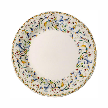 Gien Toscana dessert plates (set of 4) | Part of the Toscana collection by Gien | Crafted in fine faïence at the Faïencerie de Gien in the Loire Valley | Made in France | Dessert plate in the classic Toscana motif, combining heritage craftsmanship and timeless design | Tableware & dessert plates | 2Jour Concierge, your luxury lifestyle shop
