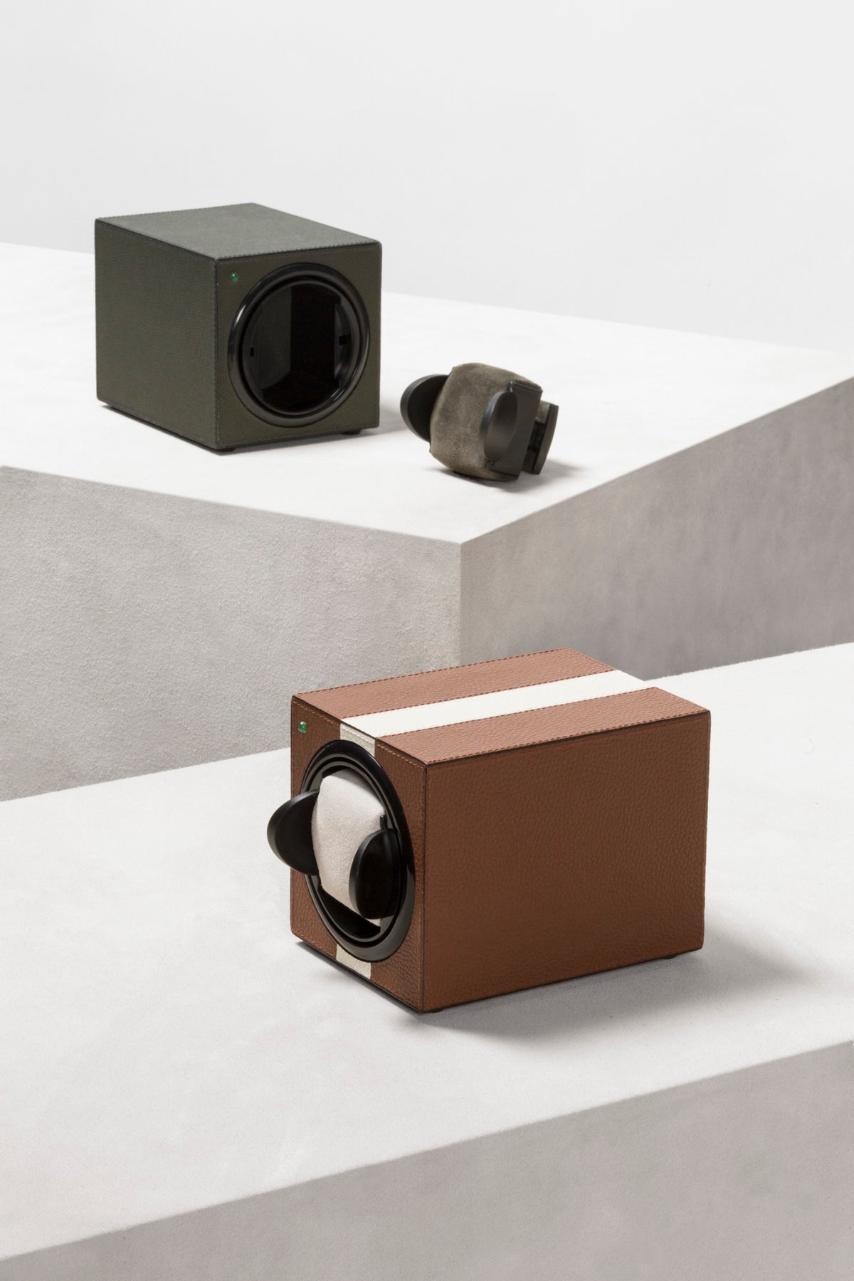 Chronos Leather-covered Watch Winder