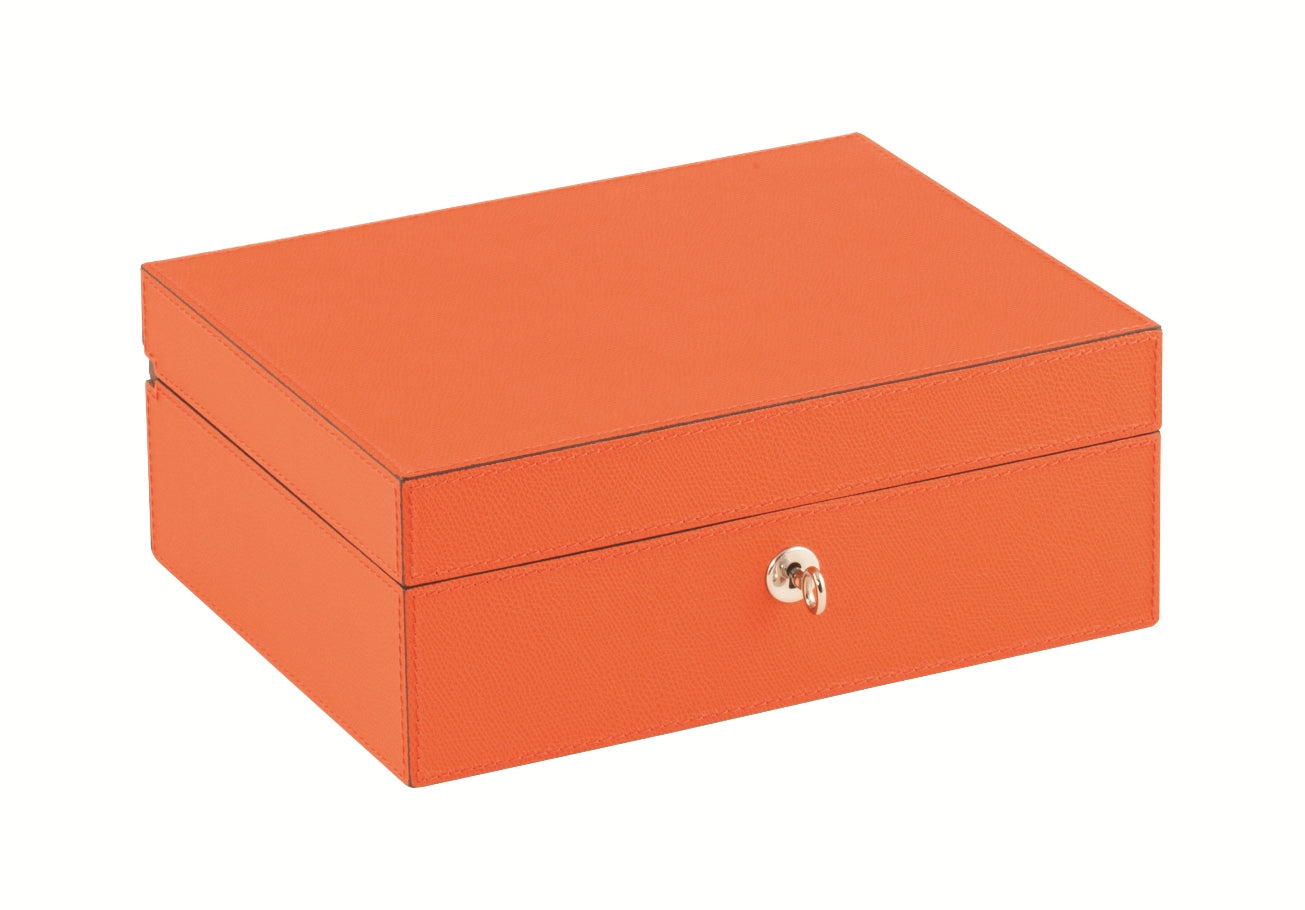 Giobagnara Gold Jewellery Box With Tray | 2Jour Concierge, #1 luxury high-end gift & lifestyle shop