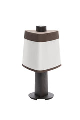 x Stéphane Parmentier Rockwell Wood & Bronze Floor Lamp