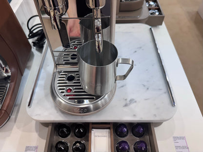 Creatista Plus Leather-Bound Nespresso Coffee Machine