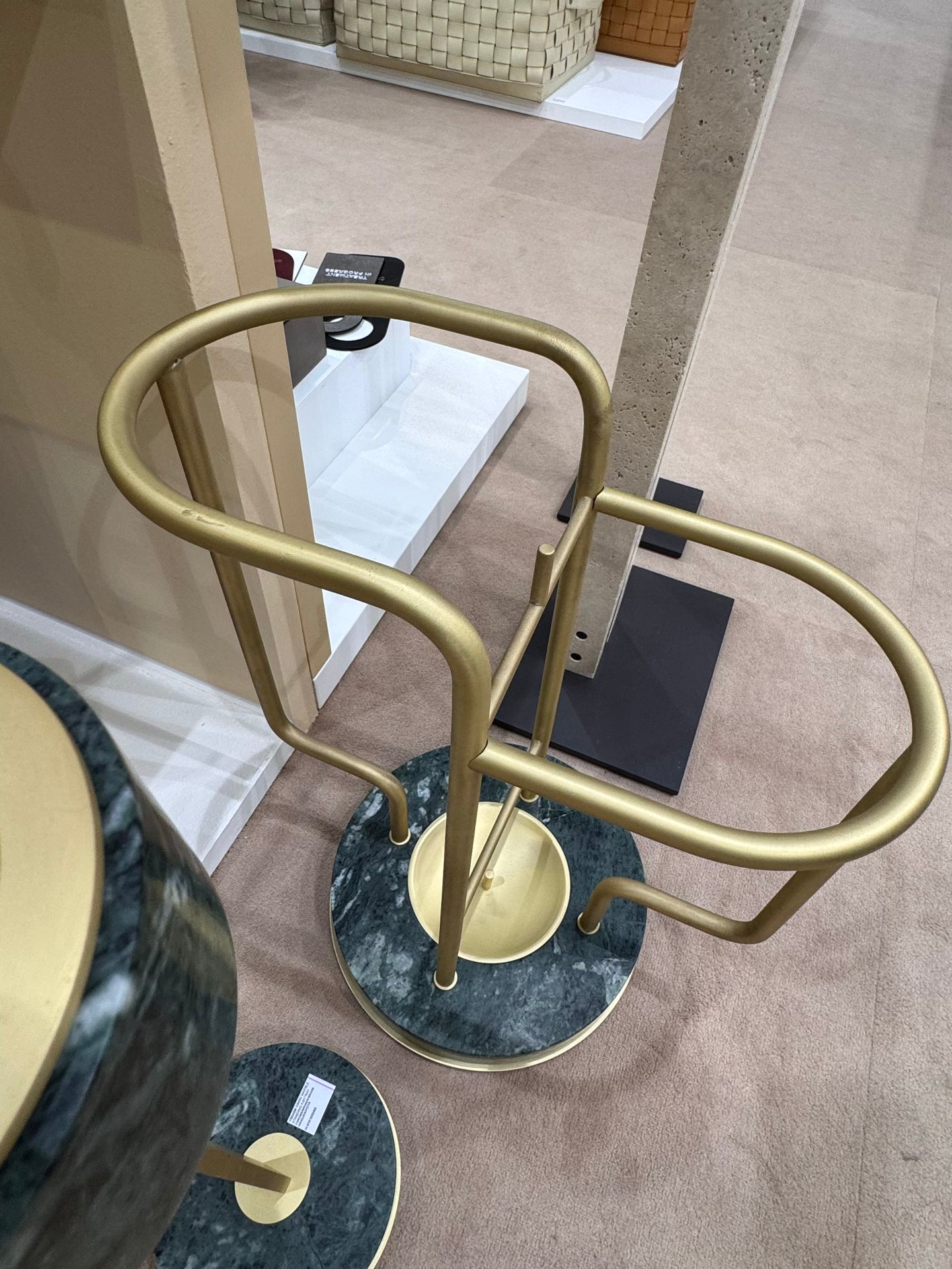 Giobagnara Vincent Metal Umbrella Stand with Marble Base | Elegant Design with Marble Base | Stylish and Functional Entryway Decor | Explore a Range of Luxury Home Accessories at 2Jour Concierge, #1 luxury high-end gift & lifestyle shop