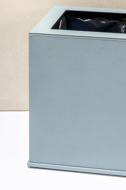 Giobagnara Firenze | Double Wall Bin: Leather with removable inner container and smooth finish, with non-slip waterproof rubber base | Office + Tech / Bins | 2Jour Concierge, your luxury lifestyle shop | luxury interiors, hospitality décor, elegant living, designer home accessories, boutique hotels, refined lifestyle, yacht décor, office décor, executive interiors