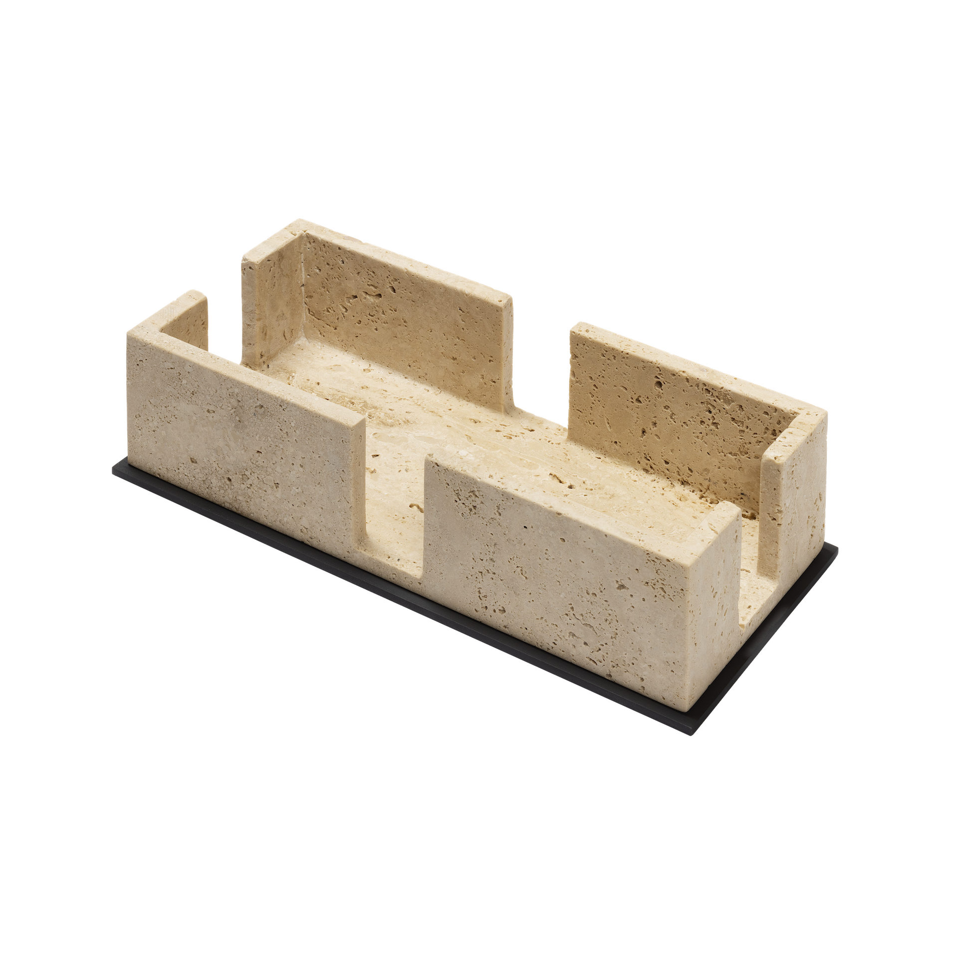 Giobagnara Polo | Paper Towel Holder: Marble with metal base and smooth finish, with non-slip waterproof rubber base | Bathroom / Tissue Holders | 2Jour Concierge, your luxury lifestyle shop | luxury interiors, hospitality décor, elegant living, designer home accessories, boutique hotels, refined lifestyle, yacht décor, office décor, executive interiors