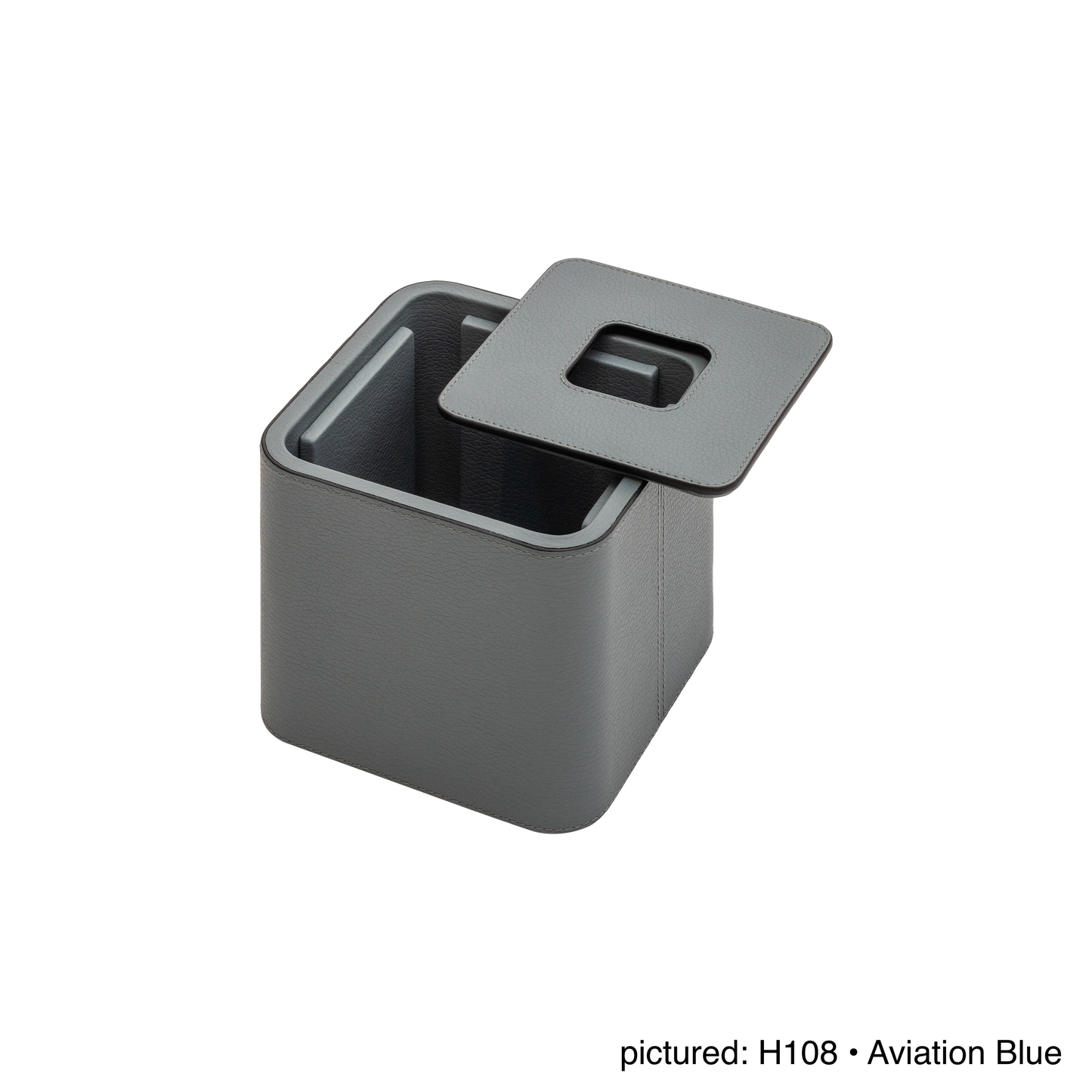 Giobagnara | Polo Magnetic Tissue Holder: Leather-covered tissue box with magnetic closure | Bathroom / Tissue Holders | 2Jour Concierge, your luxury lifestyle shop | premium bathroom accessories for refined interiors and hospitality environments