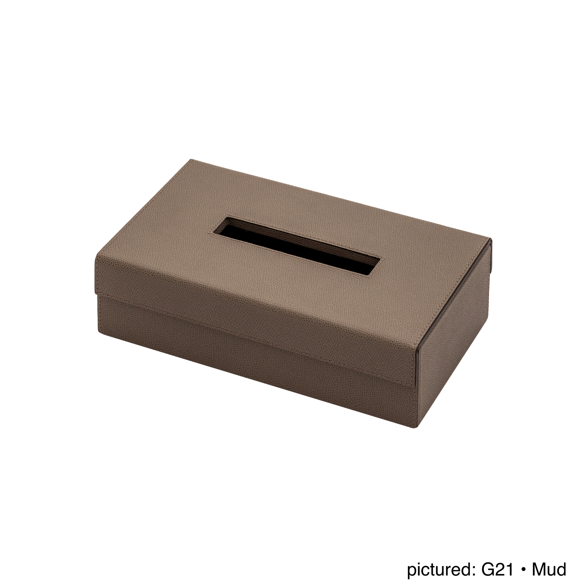 Giobagnara | Parma Magnetic Tissue Holder: Leather tissue box with hinged magnetic lid | Bathroom / Tissue Holders | 2Jour Concierge, your luxury lifestyle shop | premium bathroom accessories for refined interiors and hospitality use