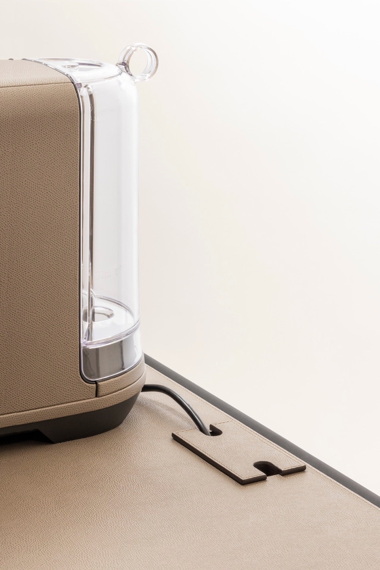 Giobagnara | Arcade Bar Cart: Leather-covered wood bar cart with configurable storage, capsule, shelving, and fridge options | Serveware + Hospitality / Coffee & Tea Organizers | 2Jour Concierge, your luxury lifestyle shop | premium hospitality furniture for expensive interiors, luxury bar and coffee service, hotel suites, private residences, and executive office spaces