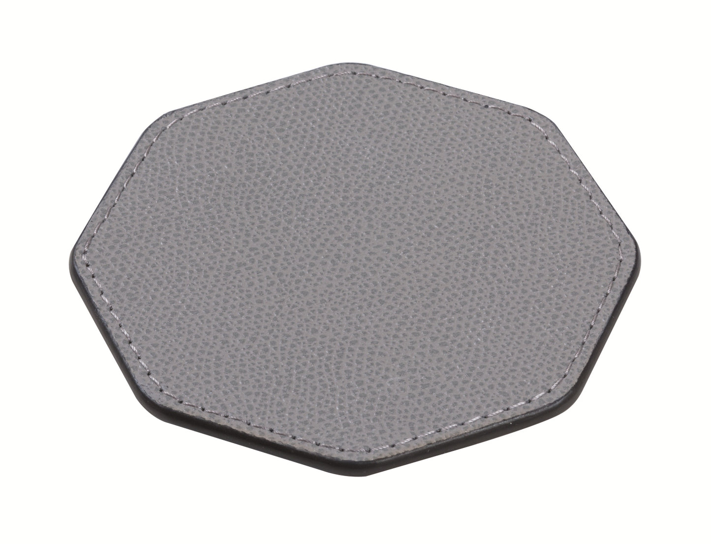 Giobagnara Tao Coaster | All-leather structure | Semi-flexible and waterproof | Available in square, round, square rounded, and octagonal shapes | Stylish and durable | Home Decor and Serveware | 2Jour Concierge, your luxury lifestyle shop