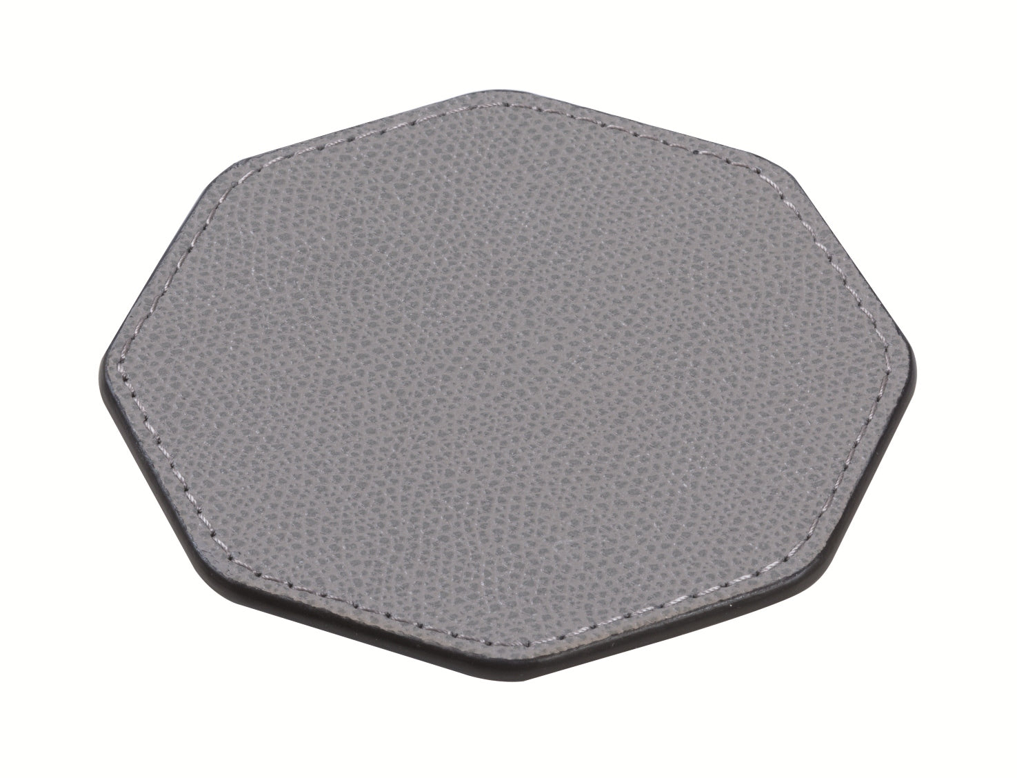 Giobagnara Tao Coaster | All-leather structure | Semi-flexible and waterproof | Available in square, round, square rounded, and octagonal shapes | Stylish and durable | Home Decor and Serveware | 2Jour Concierge, your luxury lifestyle shop