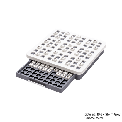 Giobagnara | Delos Sudoku Game Set Corian®: Corian® board with 81 Corian® pieces with engraved numbers | Game Room | 2Jour Concierge, your luxury lifestyle shop | luxury sudoku Corian, Giobagnara Delos, Corian sudoku board, Italian designer puzzle