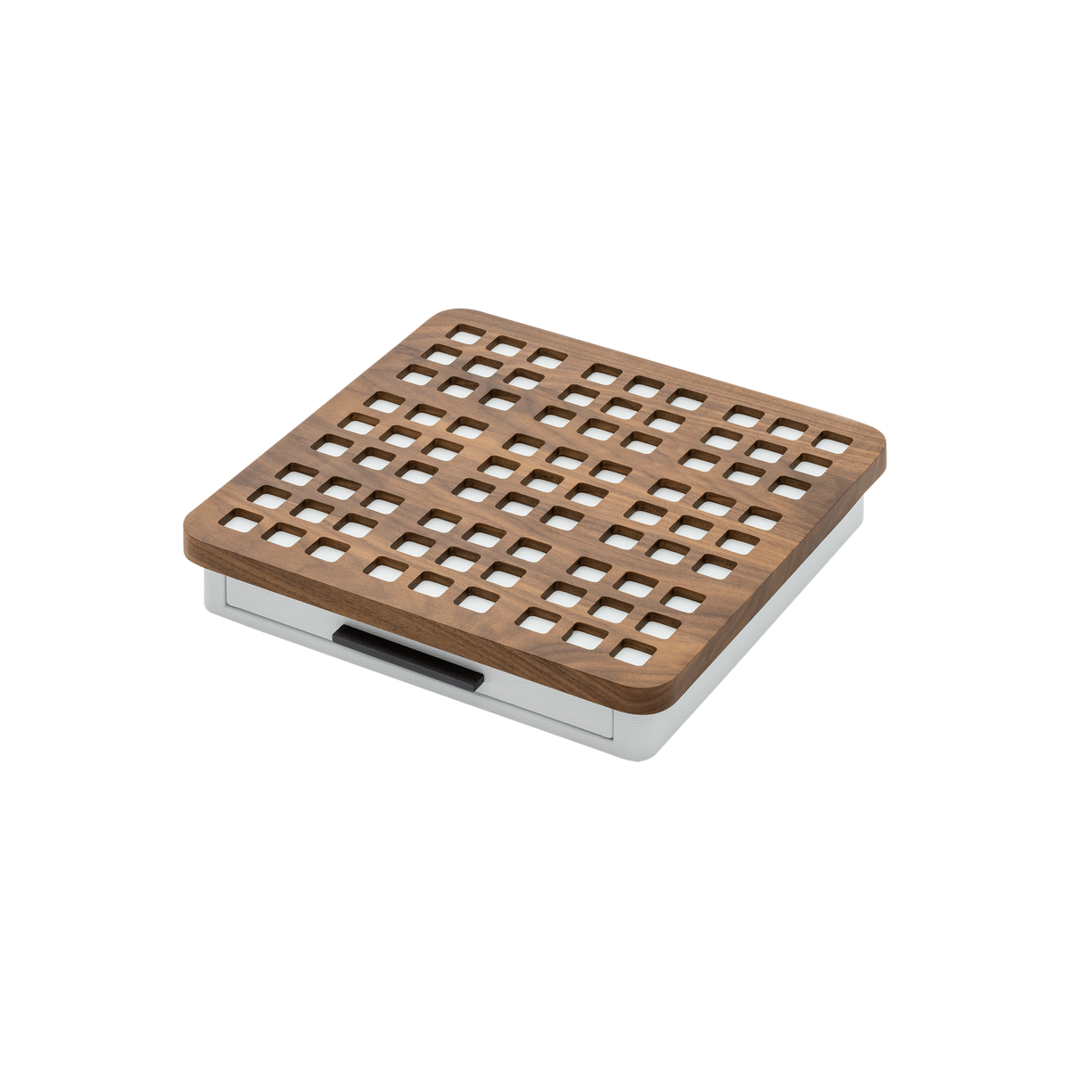 Giobagnara | Delos Sudoku Game Set Wood: Walnut or wengé board with 81 wood playing pieces and digital-printed leather inserts | Game Room | 2Jour Concierge, your luxury lifestyle shop | luxury sudoku wood, Giobagnara Delos, walnut sudoku board, Italian designer puzzle