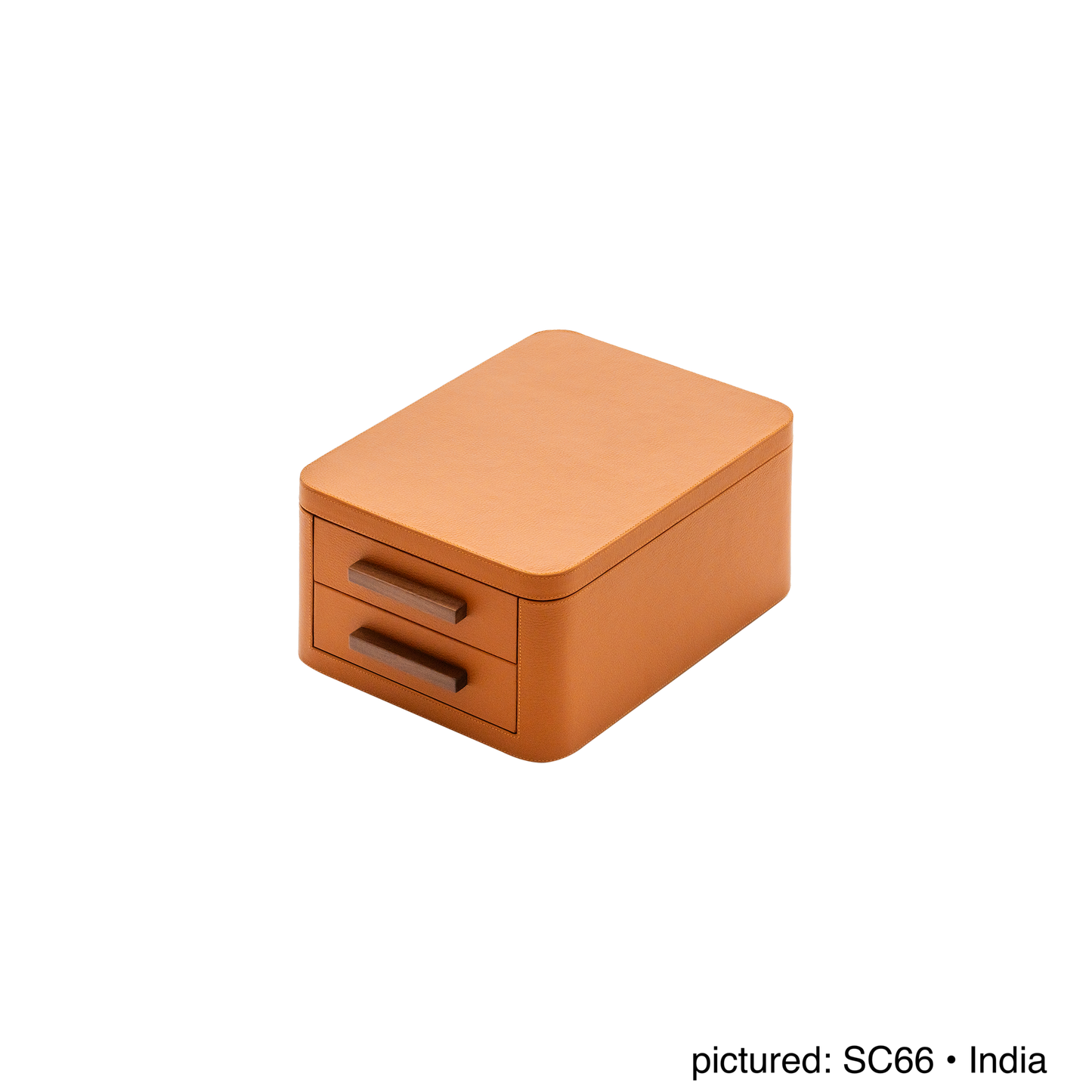 Giobagnara | Jewellery Box Pelle Frau®: Leather-covered box with mirror and compartmentalized drawers | Jewelry Storage | 2Jour Concierge | luxury jewellery organisers