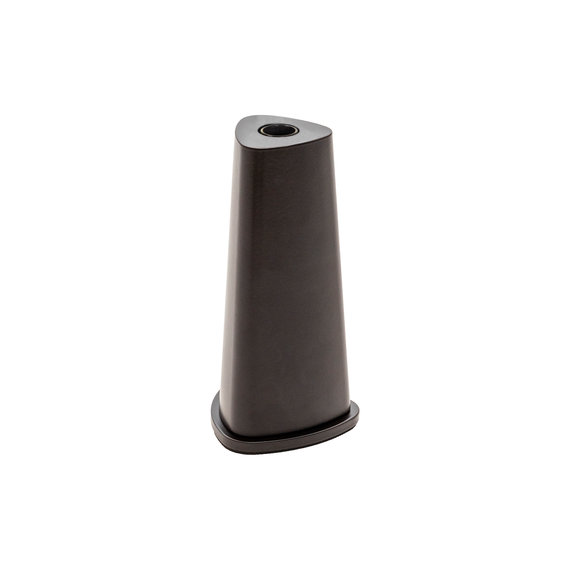 Giobagnara | Rockwell Vase: Sculptural vase in wood, marble, or metal with glass insert | Decor / Vases & Candle Holders | 2Jour Concierge, your luxury lifestyle shop | premium decorative objects for refined interiors