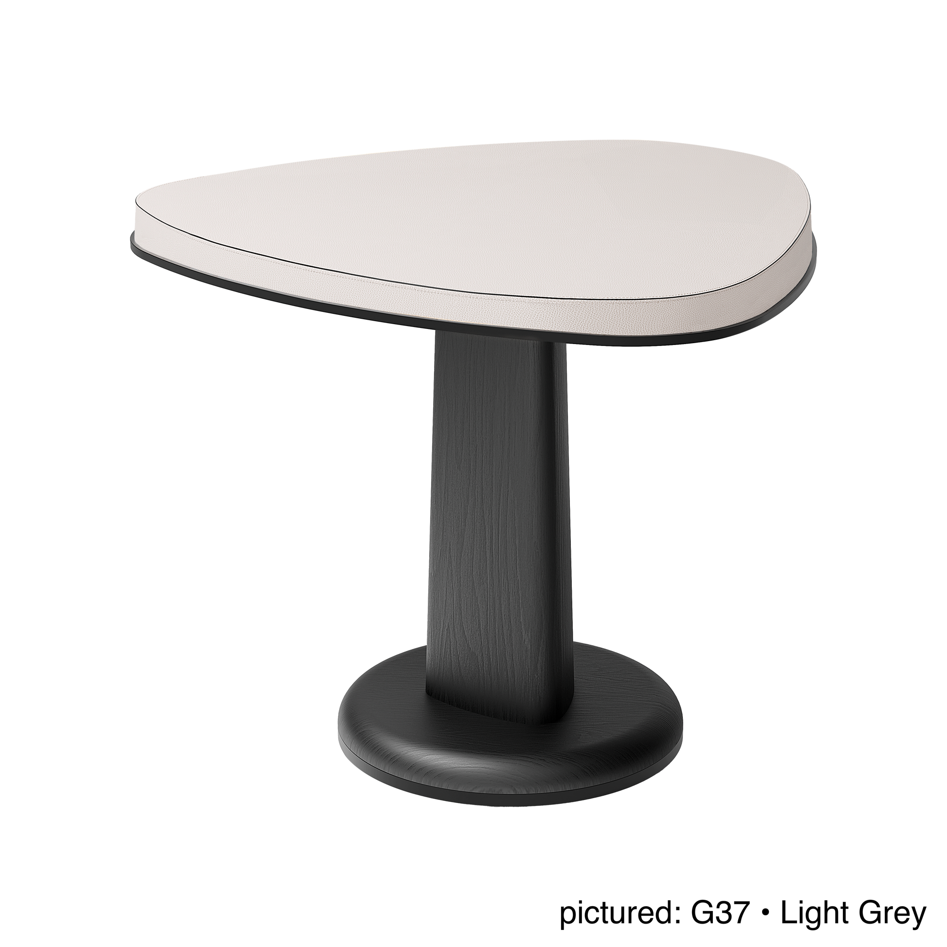 Giobagnara | Rockwell Dining Table Leather: Leather-covered dining table with wooden base | Furniture / Tables | 2Jour Concierge, your luxury lifestyle shop | premium dining furniture for refined interiors and hospitality spaces