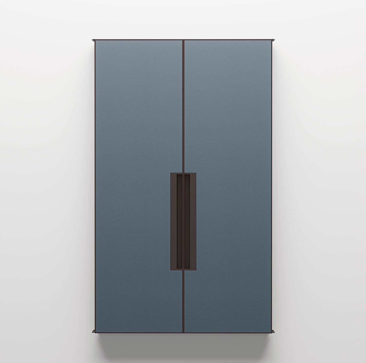 Glenn Sestig × Giobagnara | Meraya Wall Mirror with Doors: Leather-covered architectural mirror with concealed doors | Furniture / Mirrors | 2Jour Concierge, your luxury lifestyle shop | premium wall mirrors for expensive interiors, curated residences, and high-end architectural spaces