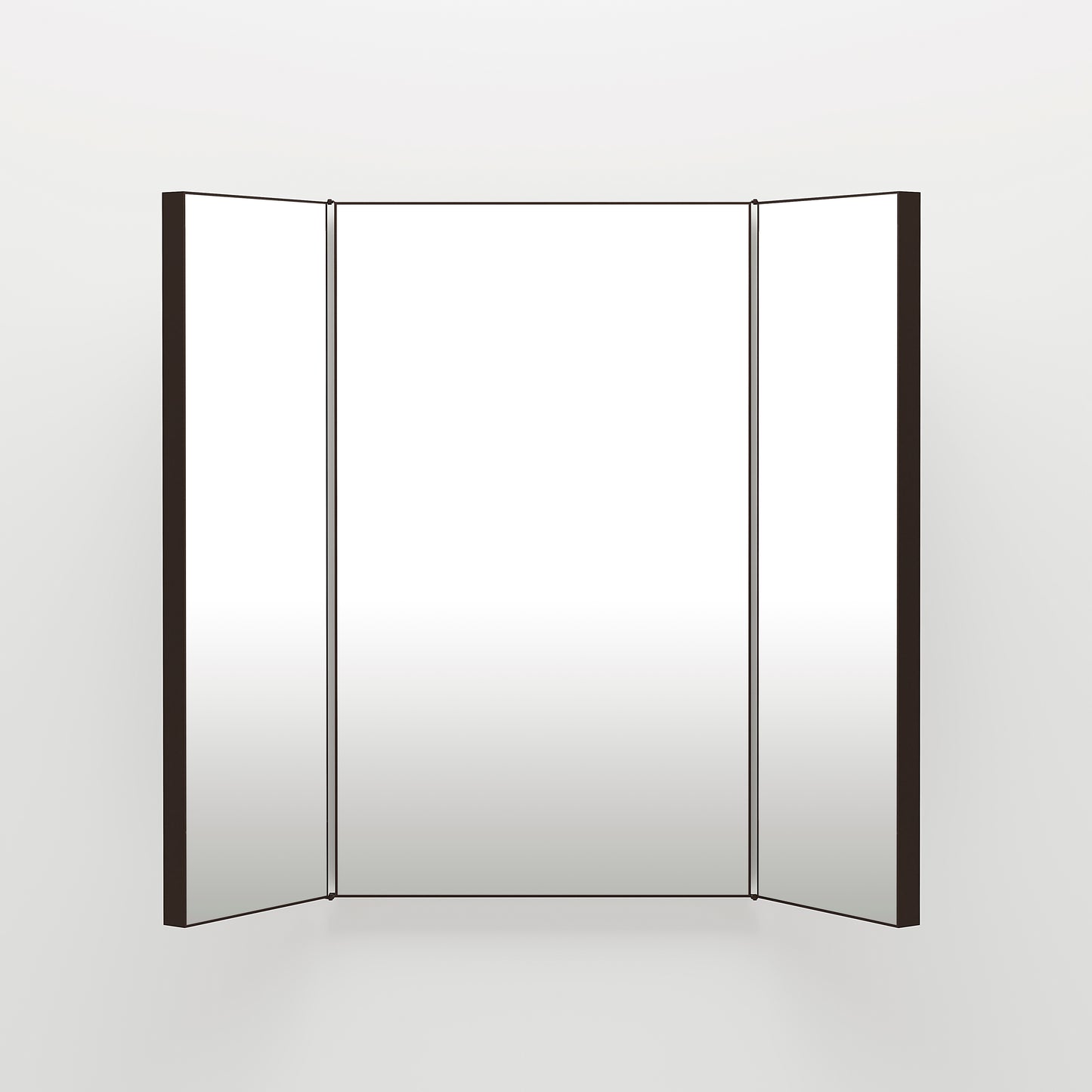 Glenn Sestig × Giobagnara | Meraya Wall Mirror with Doors: Leather-covered architectural mirror with concealed doors | Furniture / Mirrors | 2Jour Concierge, your luxury lifestyle shop | premium wall mirrors for expensive interiors, curated residences, and high-end architectural spaces