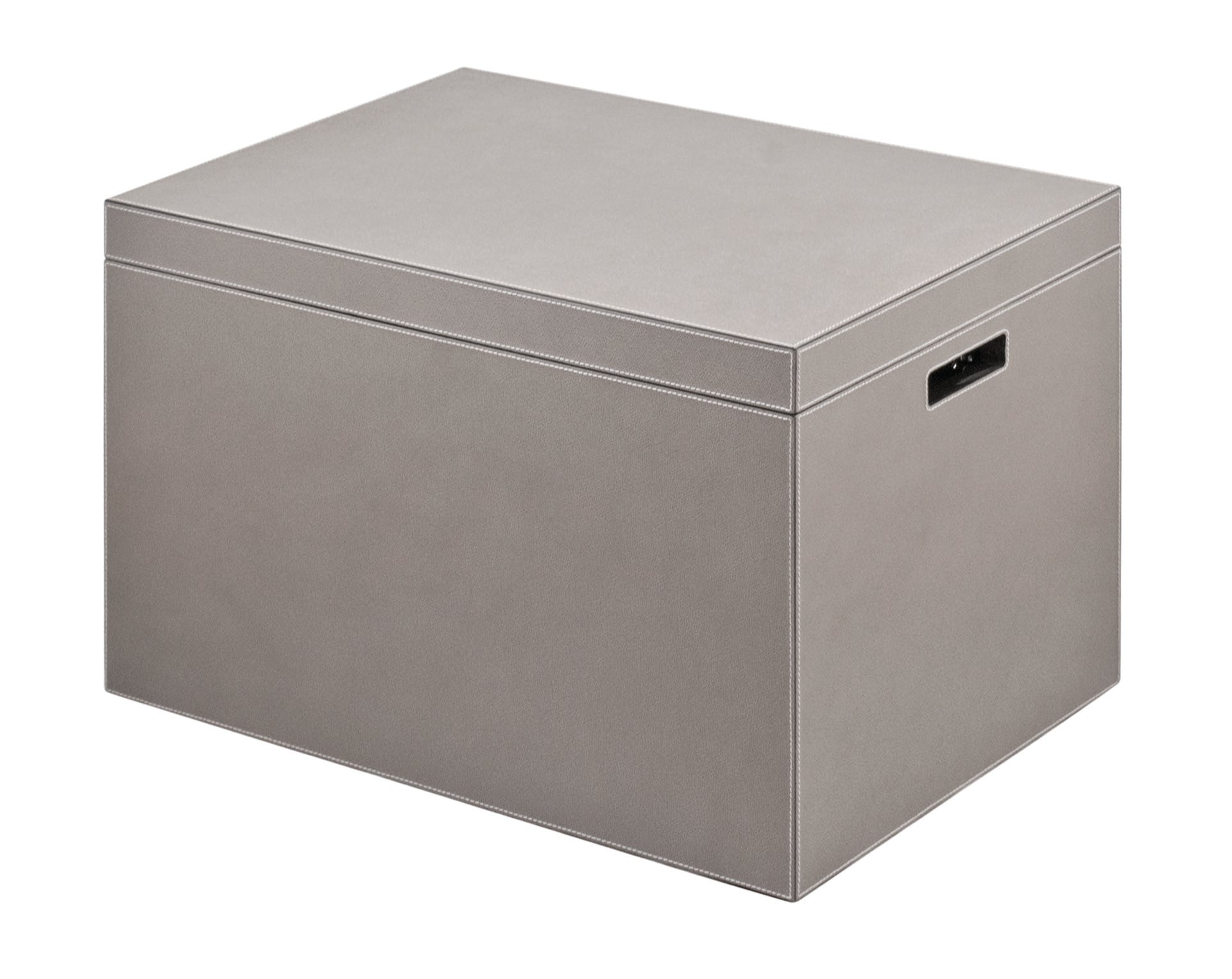 Giobagnara Papei | Shoe Trunk Monochrome: Leather with marine plywood structure, velvet interior, adjustable dividers, and soft-close plunger system | Furniture / Trunks | 2Jour Concierge, your luxury lifestyle shop | luxury interiors, refined storage, dressing room décor, executive residences, hospitality, yacht living
