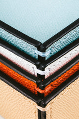 Marea Leather Basket, Rectangular Low