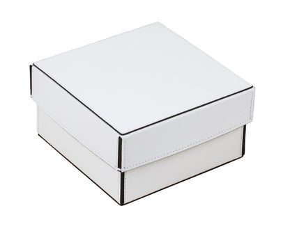 Marea Leather Basket with Lid