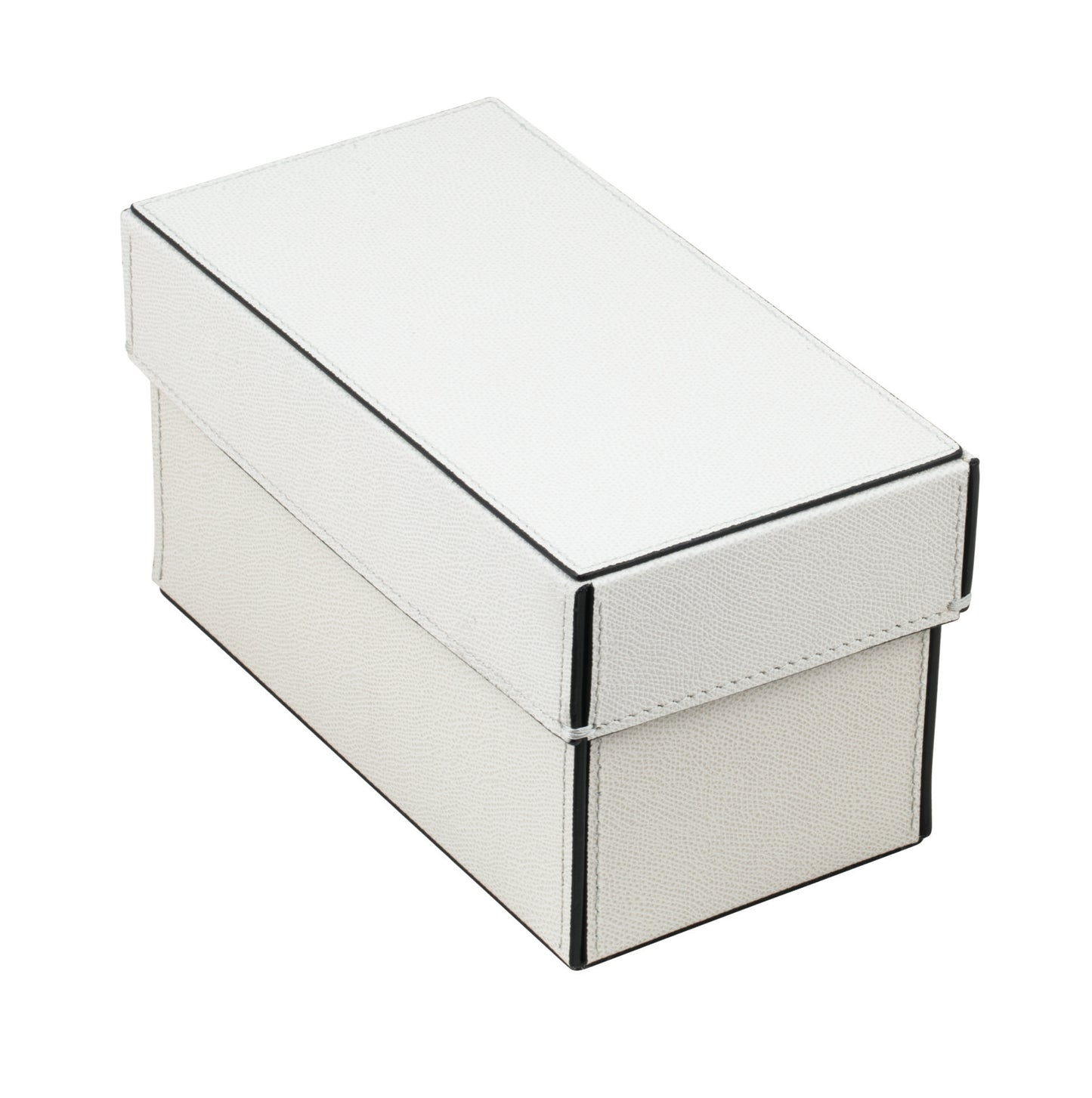 Marea Leather Basket with Lid