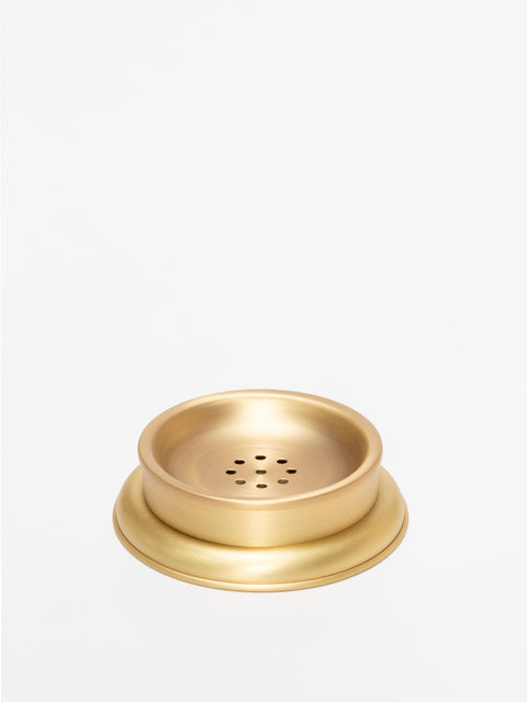 Giobagnara Dubai Metal Soap Bowl | Part of Dubai Bathroom Collection | Luxurious Bath Accessories | Crafted with High-Quality Metal | Elegant and Functional Design | Explore the Dubai Bathroom Collection at 2Jour Concierge, #1 luxury high-end gift & lifestyle shop