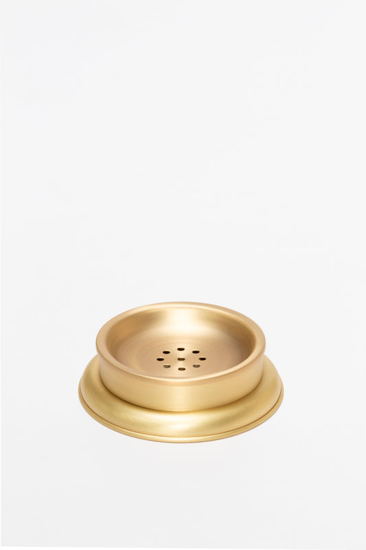 Giobagnara Dubai Metal Soap Bowl | Part of Dubai Bathroom Collection | Luxurious Bath Accessories | Crafted with High-Quality Metal | Elegant and Functional Design | Explore the Dubai Bathroom Collection at 2Jour Concierge, #1 luxury high-end gift & lifestyle shop