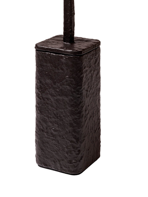 Riace Cast Aluminum Toilet Brush with Burnished Bronze Finish