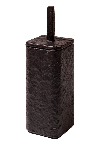 Riace Cast Aluminum Toilet Brush with Burnished Bronze Finish