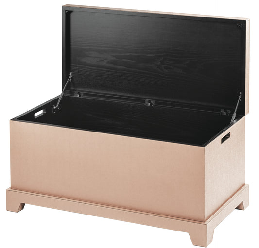 Giobagnara Giotto | Trunk Monochrome: Leather with marine plywood structure, velvet interior, soft-close plunger system | Furniture / Trunks | 2Jour Concierge, your luxury lifestyle shop | luxury interiors, refined storage, dressing rooms, executive residences, boutique hotels, yacht décor