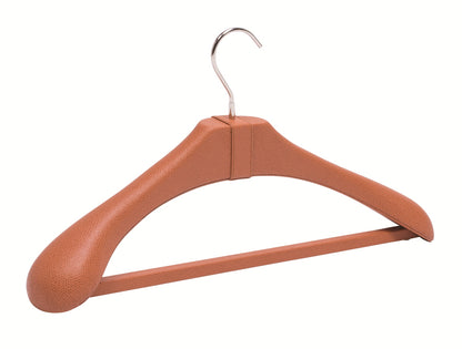 Giobagnara Hermitage Leather-Covered Wood Suit Hanger | Stylish Wardrobe Accessories, Elegant Closet Organization & Gift Items | 2Jour Concierge, #1 luxury high-end gift & lifestyle shop