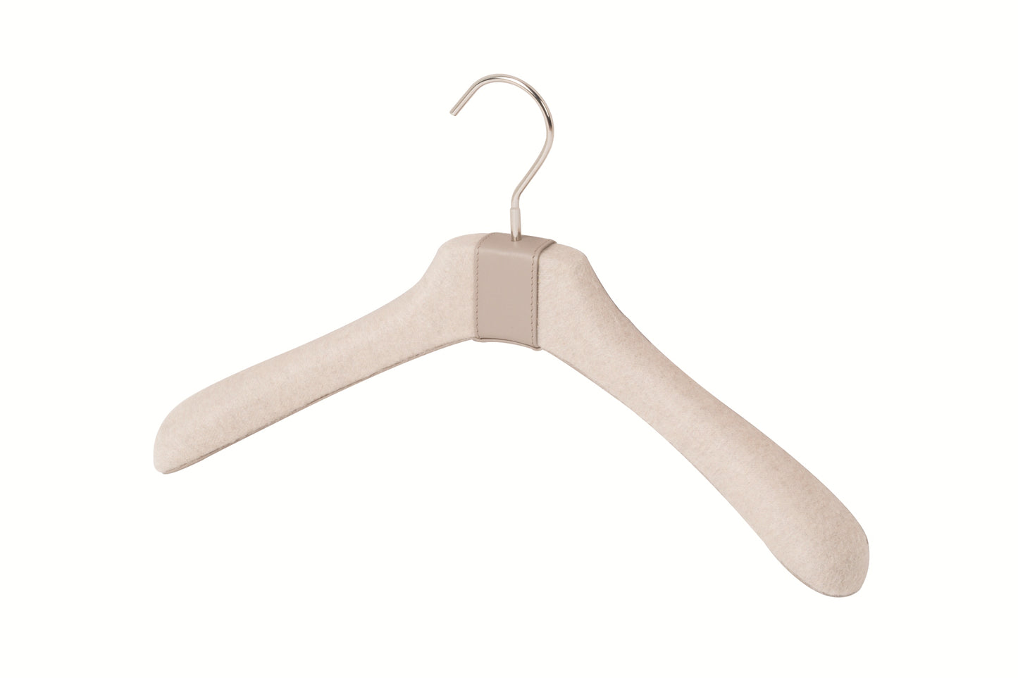 Brunello Clothes Leather & Cashmere Covered Wood HangerGiobagnara Brunello Clothes Leather & Cashmere Covered Wood Hanger | Stylish Wardrobe Accessories, Elegant Closet Organization & Gift Items | 2Jour Concierge, #1 luxury high-end gift & lifestyle shop