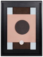 x Stéphane Parmentier Tabou Cornice 2 Suede-Covered Wood Wall Sculpture